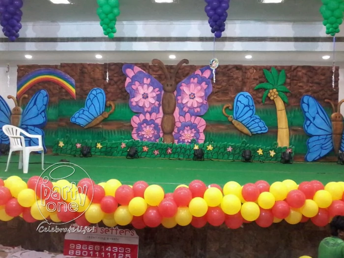 decorations Teddy Theme Colorful Baby Shower Decor